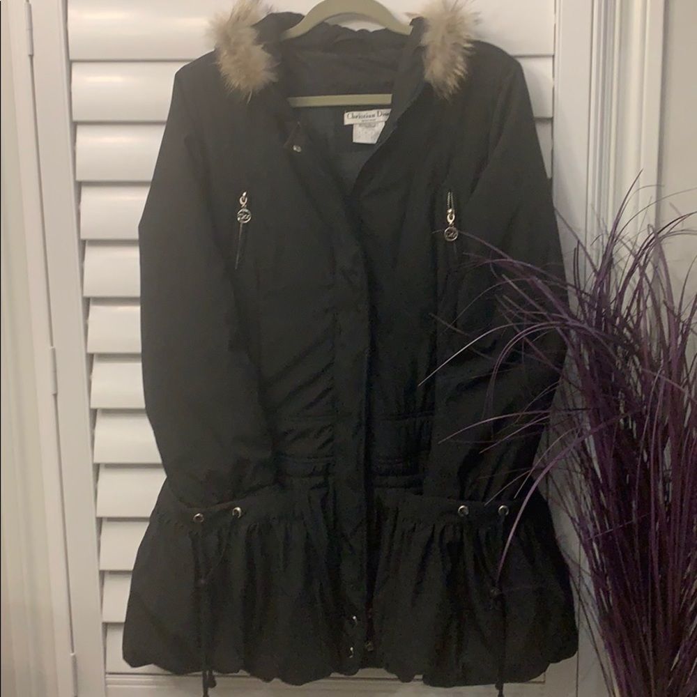 🎀Christian Dior jacket with fur🎀